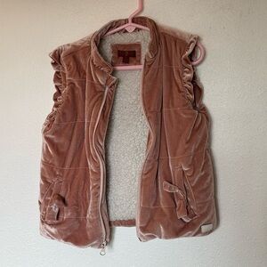 Girls 7 for all mankind Pink vest size 6